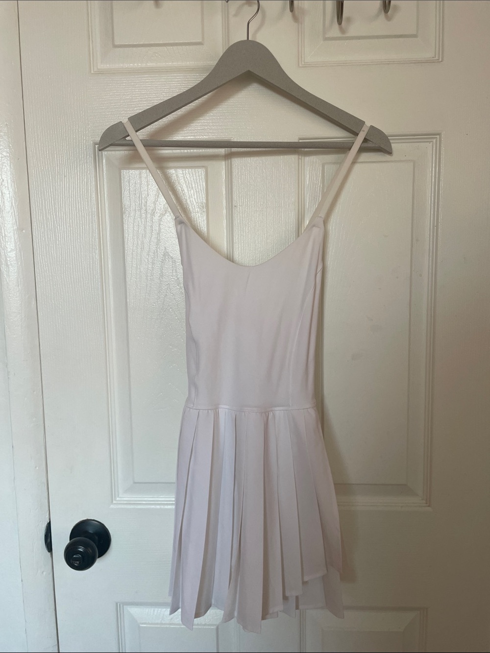 aerie White Mini Slip Dress